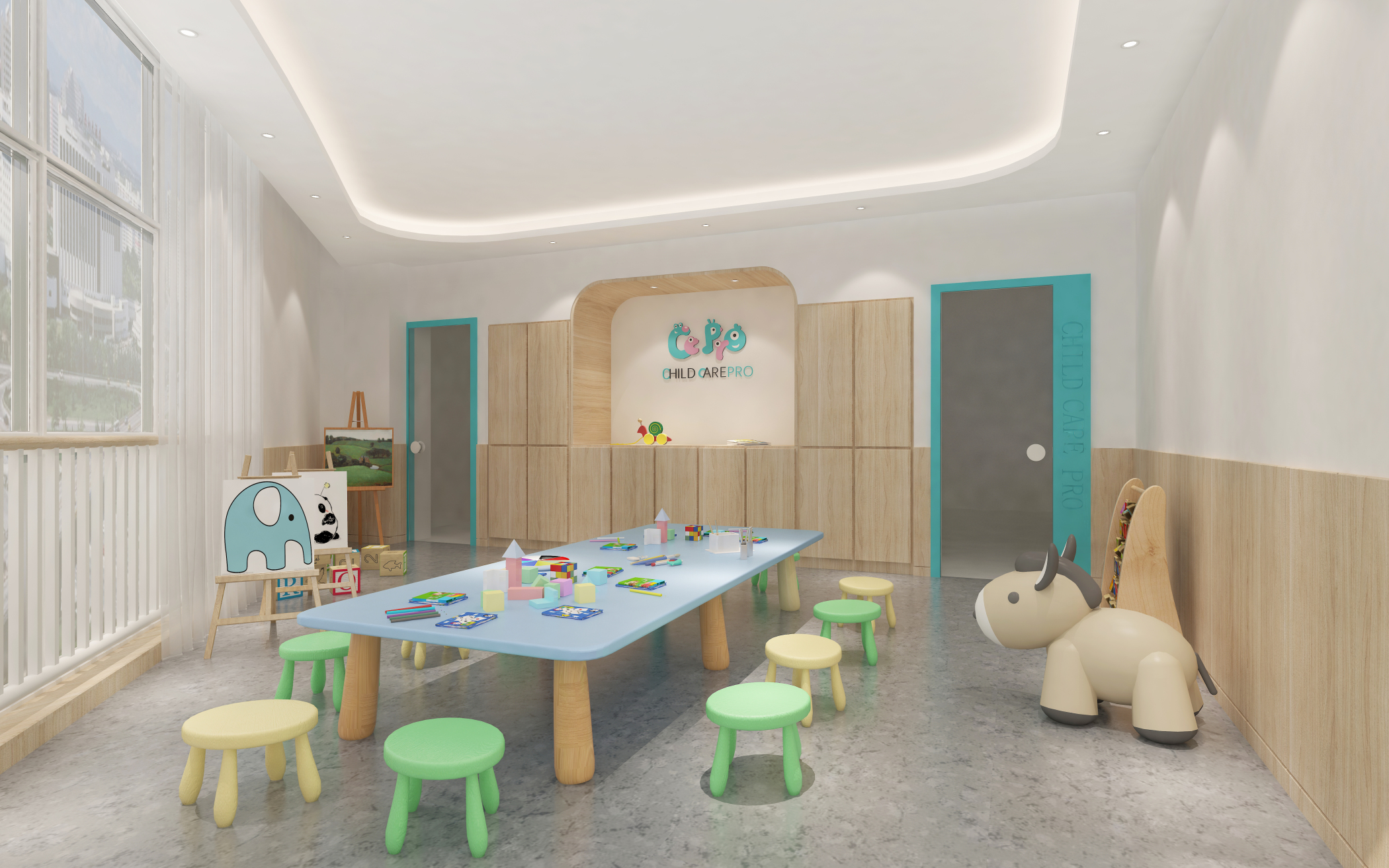 微创集团金色摇篮-七彩宝屋早教中心