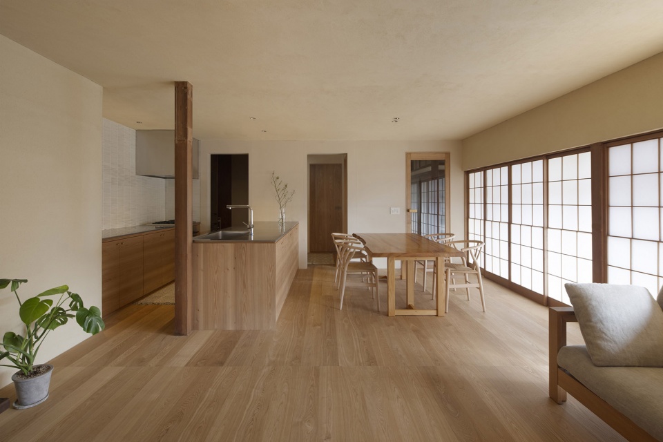 Shōgoin住宅，跨越世代的生活空间